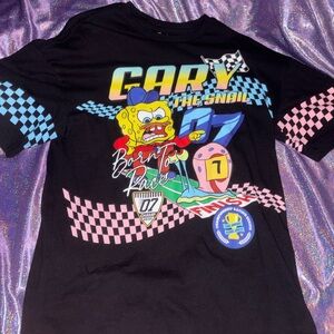 SpongeBob & Gary Snail Racing Shirt